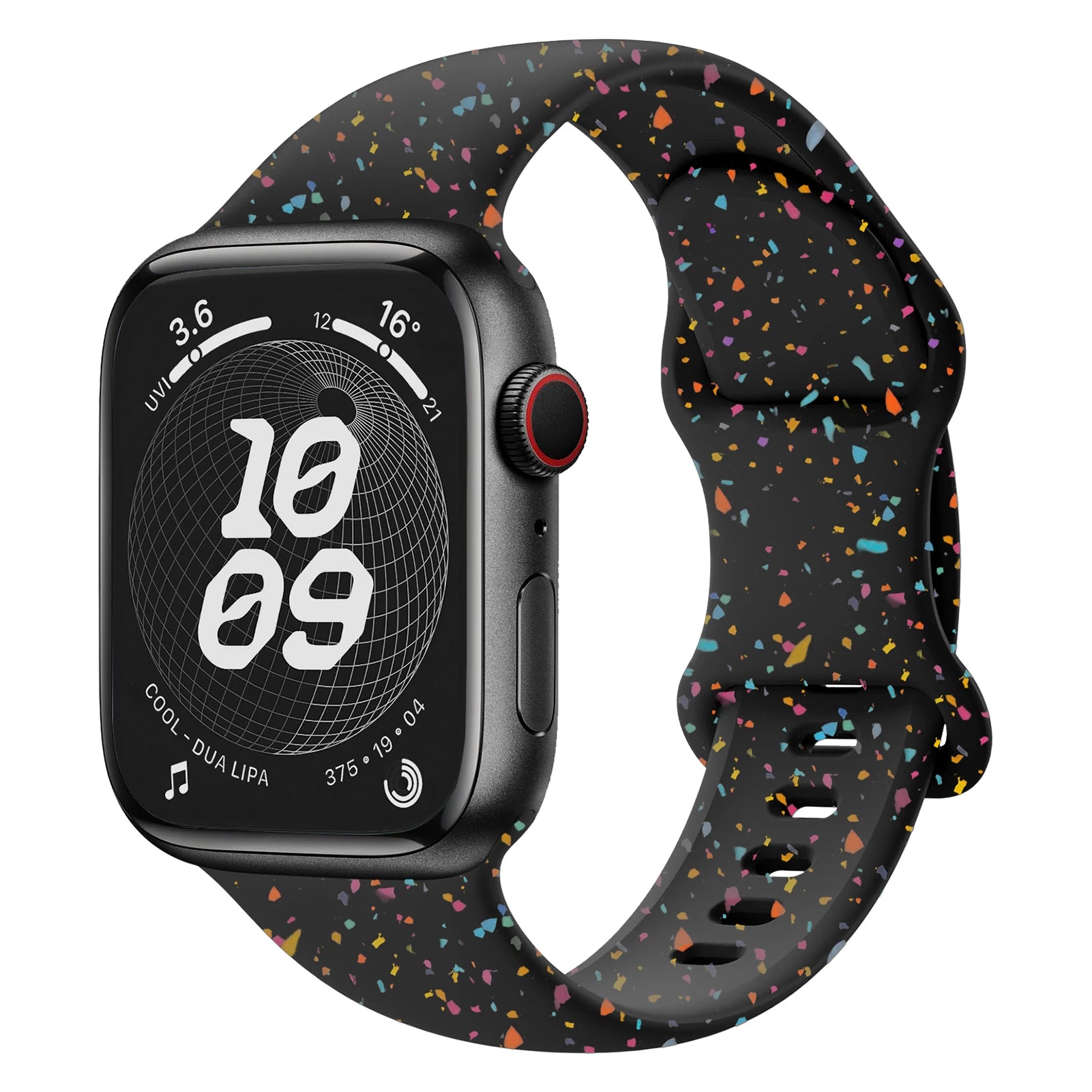 Silicone band for Apple Watch band 40mm 41mm 45mm 44mm 46mm 49mm 42mm Breathable band Apple Watch Series 11 10 9 8 SE 3 Ultra 2