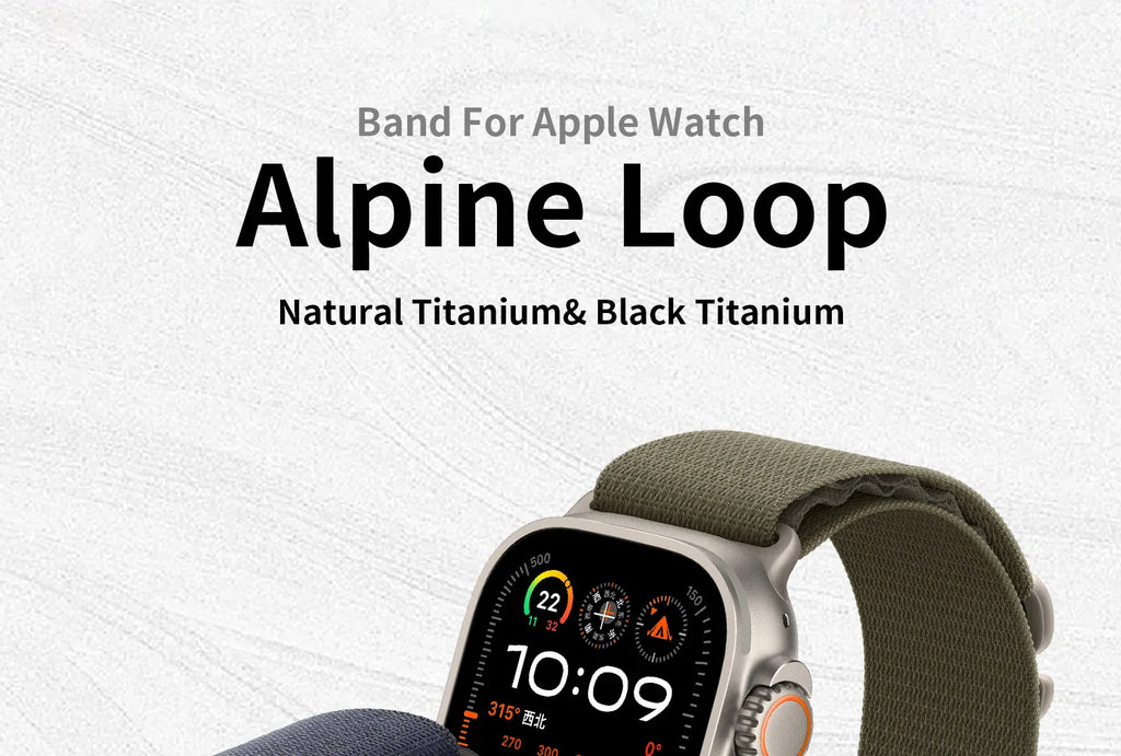 2025 New Suitable for Apple Watch High Quality Nylon band Alpine Loop For Watch Series 10 9 8 7 Ultra 2 band Apple Watch 49mm 46mm