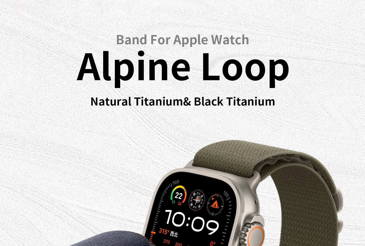 2025 New Suitable for Apple Watch High Quality Nylon band Alpine Loop For Watch Series 10 9 8 7 Ultra 2 band Apple Watch 49mm 46mm