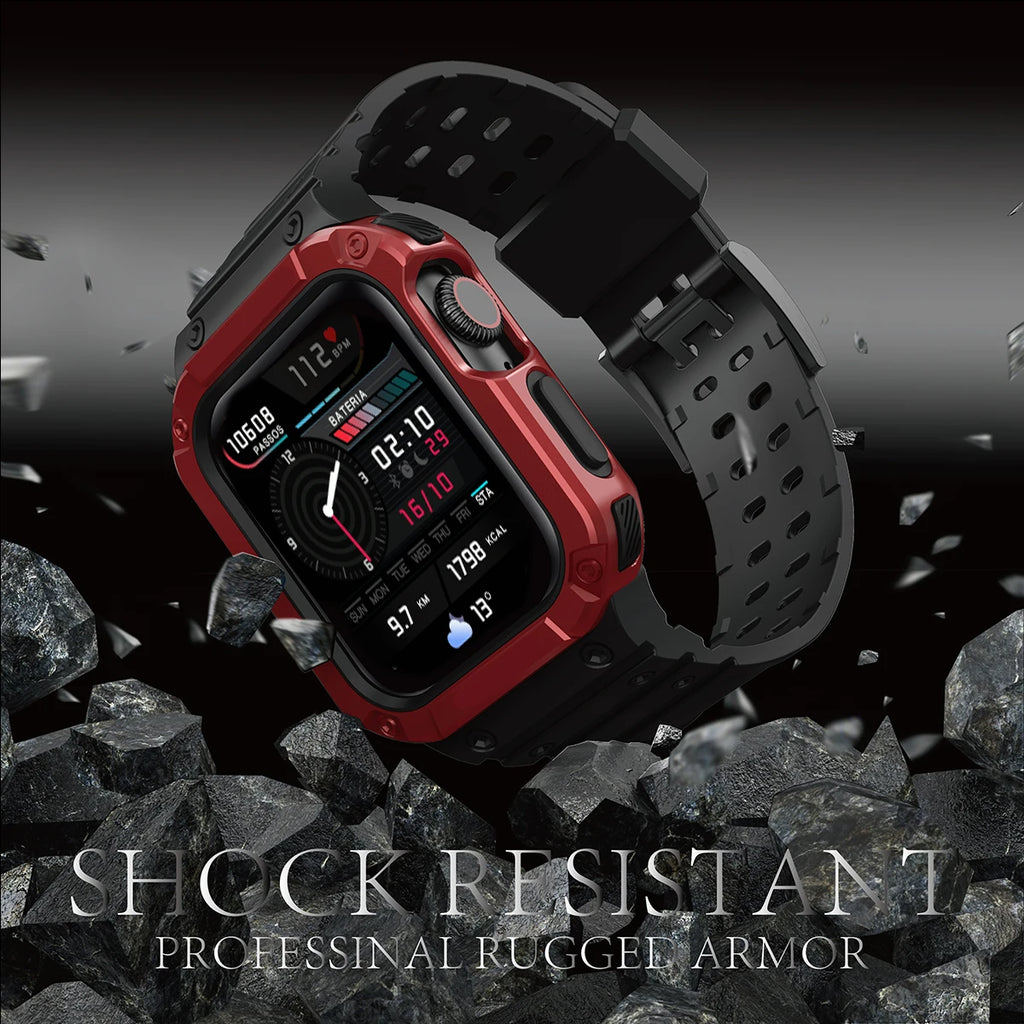 Band Case for Apple Watch 45mm nmm 49mm 44mm 41mm 40mm band TPU for Apple Watch Ultra 7 8 6 5 4 Wristband Sport band Accessories