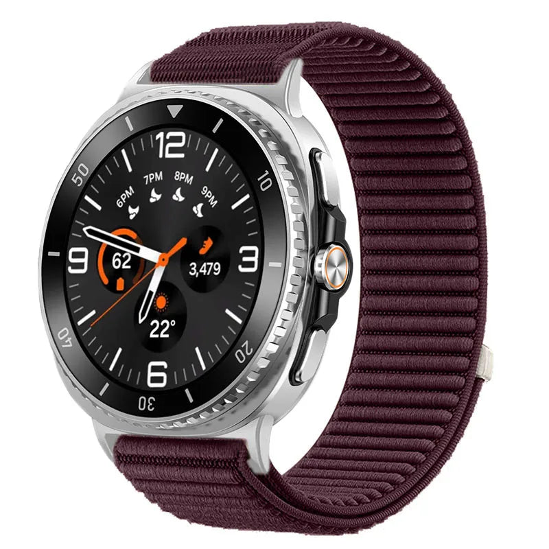 Comfortable Nylon Strap For Samsung Galaxy Watch 8 Classic 46mm Replacement Bracelet Wristband Samsung Watch 8 44mm 40mm Correa