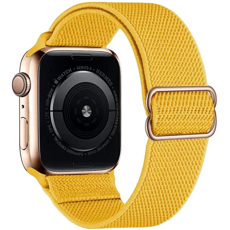 Nylon Loop band For Apple Watch 49mm 45mm 44mm 42mm 41mm 40mm 46mm Elastic band Apple Watch Ultra 3 2 11 10 9 8 7 6 5 4 SE band