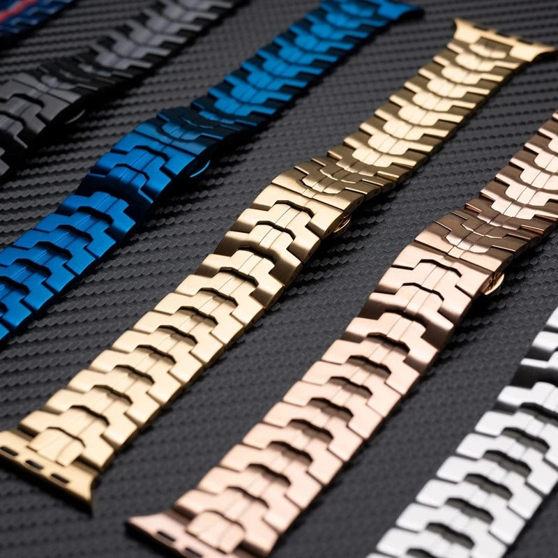 Stainless Steel band For Apple Watch Series 11 10 9 8 SE 3 46mm 45mm 42mm 44mm metal band For Apple Watch Ultra 3 2 1 49mm