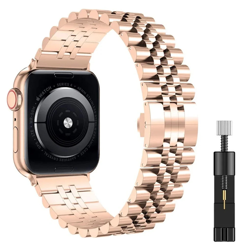 Metal band for Apple Watch Ultra 3 2 9 8 7 6 5 4 SE 49mm 45mm 44mm 41mm Convenient Replacement Belt Apple Watch 11 10 46mm 42mm Correa