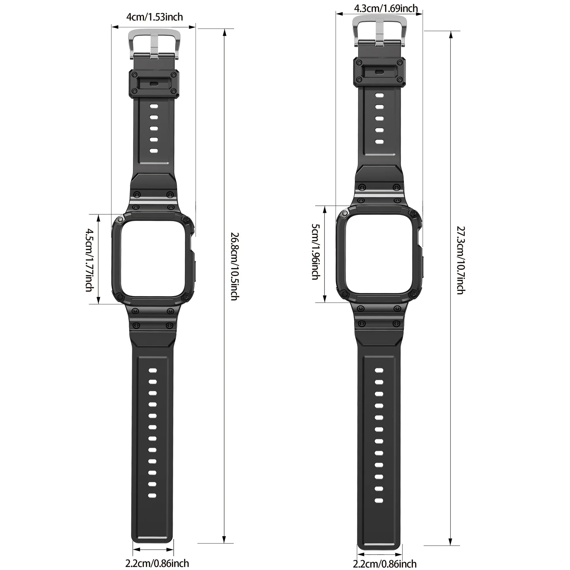 TPU Case + band For Apple Watch band 46mm 42mm 45mm 41mm 40mm 44mm Bumper band watch band for Apple Watch Series 10 9 8 7 6 SE 4
