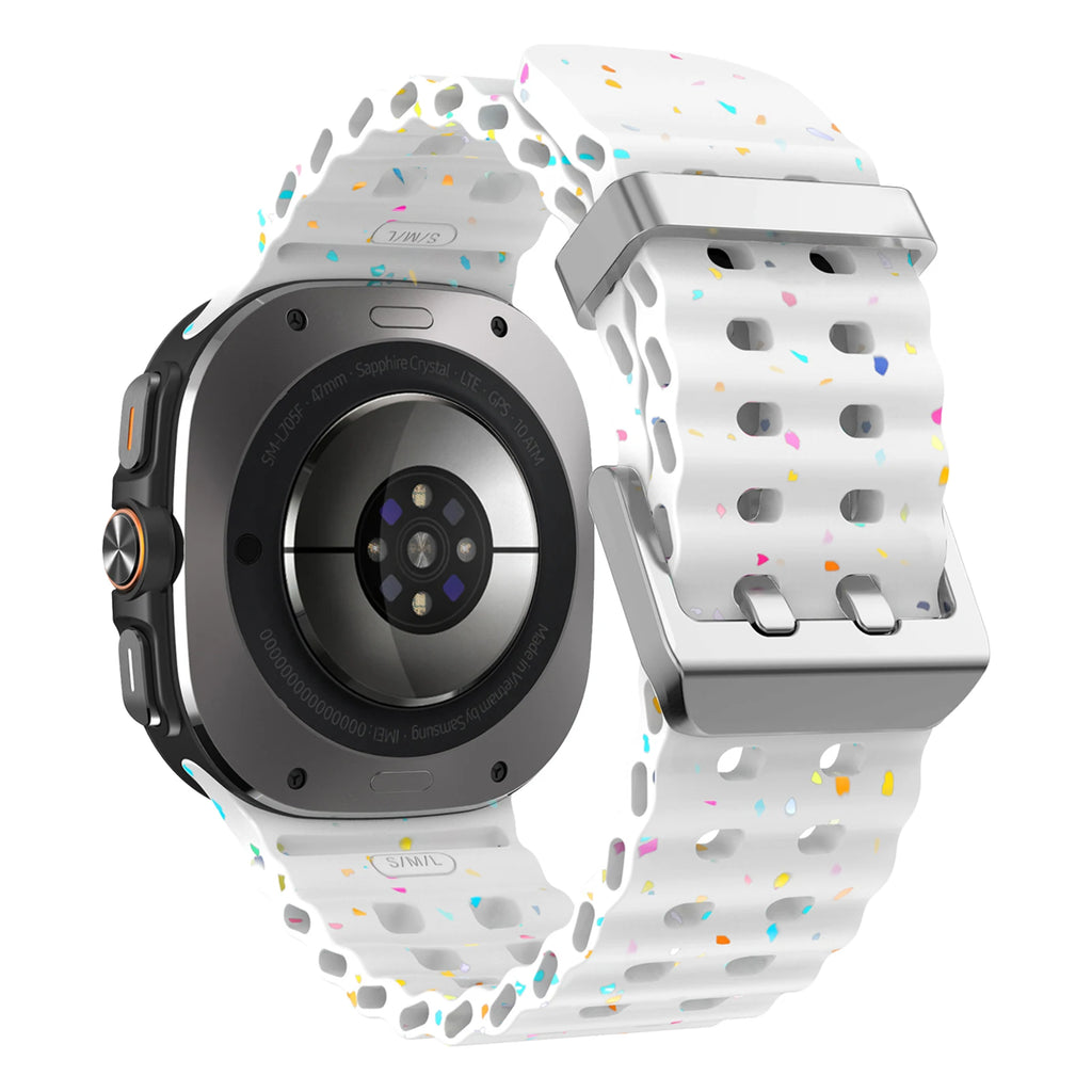 Luminous Strap for Samsung Galaxy Watch 7 Ultra 47mm Smart Watchband Silicone Bracelet for Galaxy Watch 7 Ultra Men Women Correa