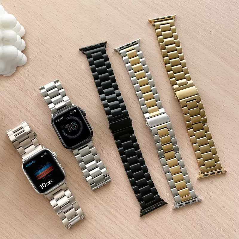 Stainless Steel band for Apple Watch band 45mm 44mm Ultra 2 49mm 42mm 40mm 41mm 46mm metal watch band Series 10 9 8 7 6 5 4 3 se