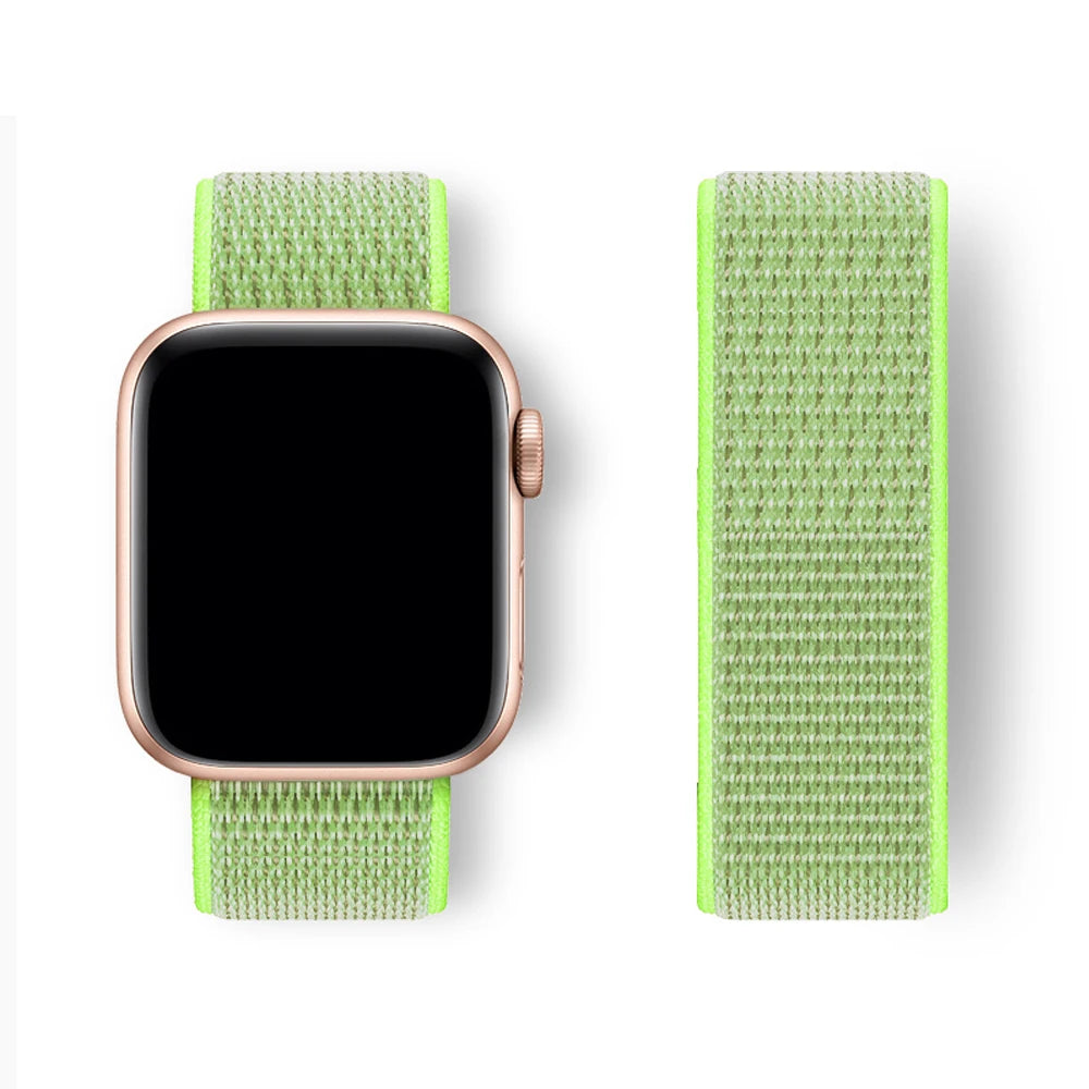 band For Apple Watch 11 band 10 8 9 7 6 5 SE Ultra 3 49mm 46mm Apple Watch 44mm 42mm 45mm 41mm 40mm Sport Loop band Correa wristband