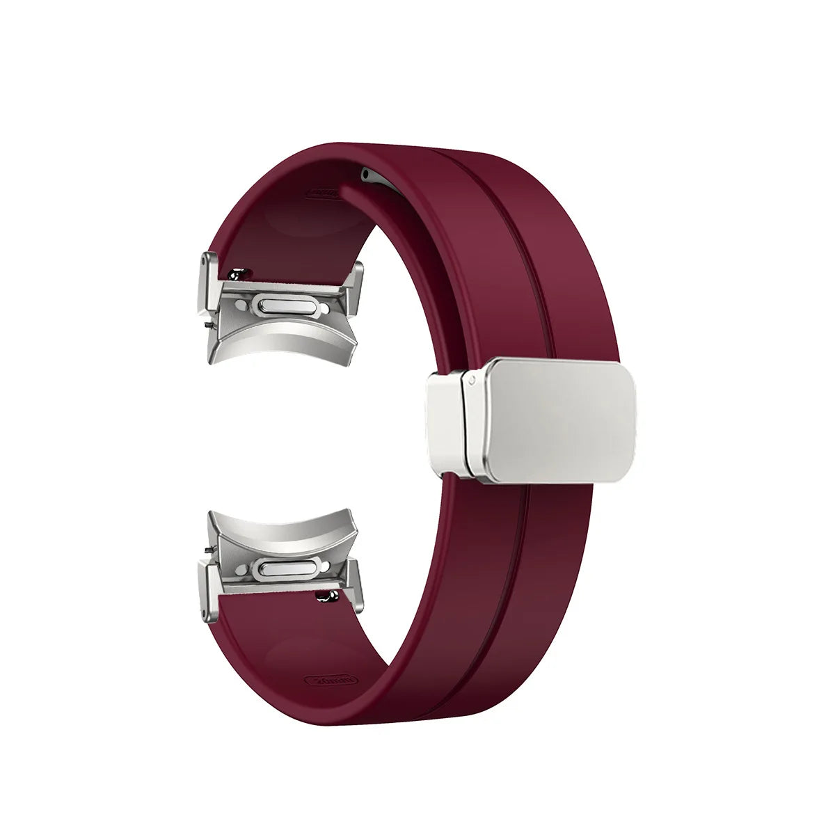 Magnetic Silicone Strap For Samsung Watch 7 6 5 4 40mm 44mm Sport Watchband For Galaxy Watch 5Pro 4 6Classic 47mm 43mm 42mm 46mm