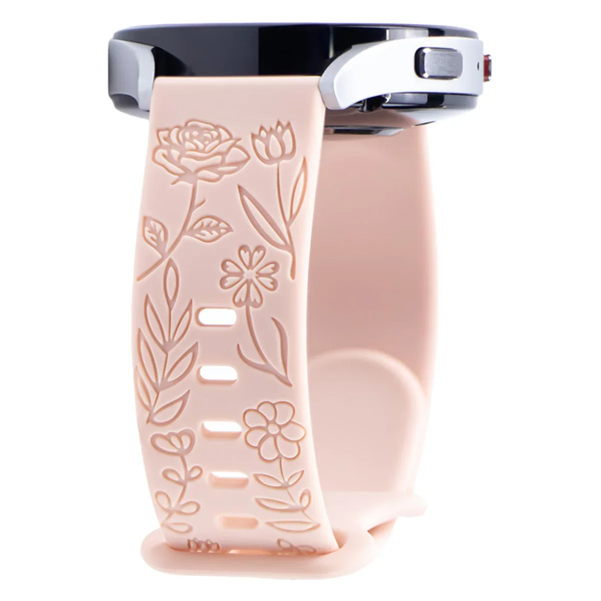 Prints Design Strap for Samsung Galaxy Fit 3 Watch Band Silicone Engraving Bracelet for Samsung Galaxy Fit3 Floral Wristband