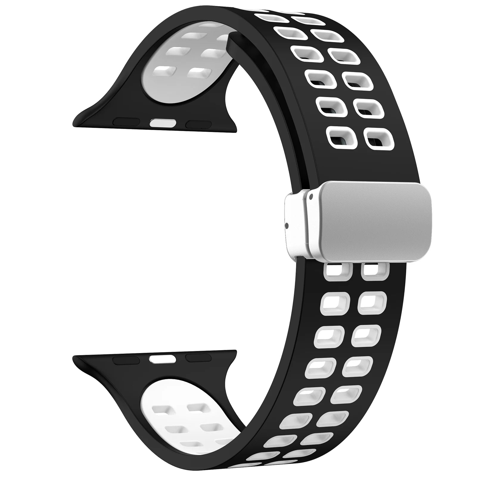 band For Apple Watch band 44mm 45mm 49mm 41mm 40mm 38mm Magnetic buckle Silicone band Apple Watch Series 7 5 3 6 SE 8 Ultra 2 9