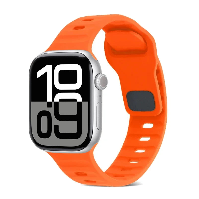 Sports Silicone band For Apple Watch Ultra 3 band 49mm Serise 11 10 9 8 7 46mm 45mm 42mm 41mm Wristband Apple Watch 6 5 4 SE 44mm 40mm