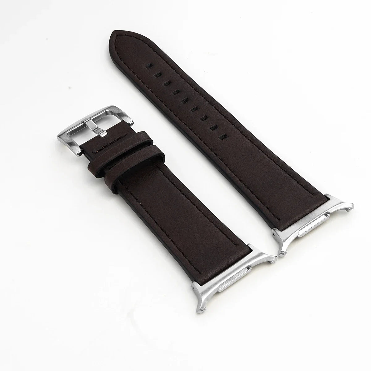 No Gaps Leather Strap for Samsung Galaxy Watch Ultra 47mm Wristband Bracelet for Galaxy Watch 7 Ultra 47mm Quick Business Band