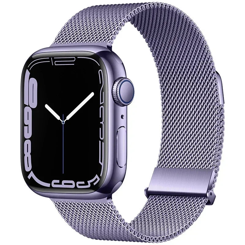 band For Apple Watch band 44mm 40mm 45mm 41mm 49mm 42mm 38mm correa milanese loop band Apple Watch Series 3 6 SE Ultra 2 7 8 9