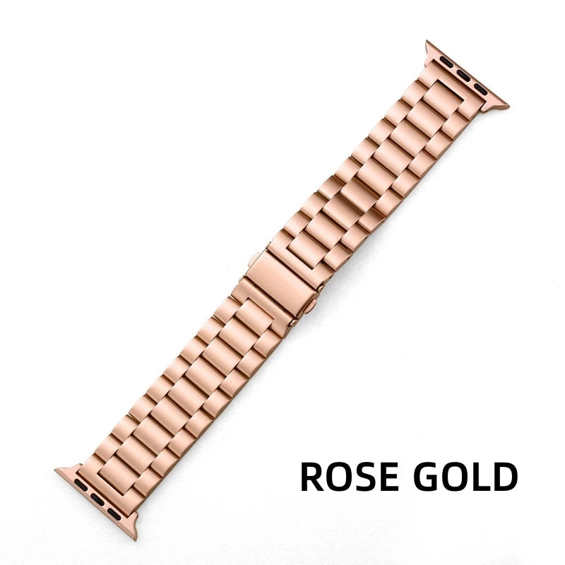 Compatible with Apple Watch 38mm 40mm 41mm 42mm 44mm 45mm 49mm , Business Stainless Steel metal Watch Band,Suitable for Apple Watch SE 98765