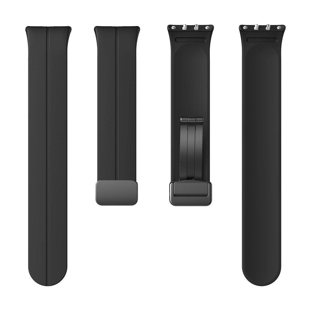 Sports Silicone Band For Samsung Galaxy Fit3 Fit 3 SM-R390 Magnetic D Buckle Strap Wristband Bracelet Replacement Accessories