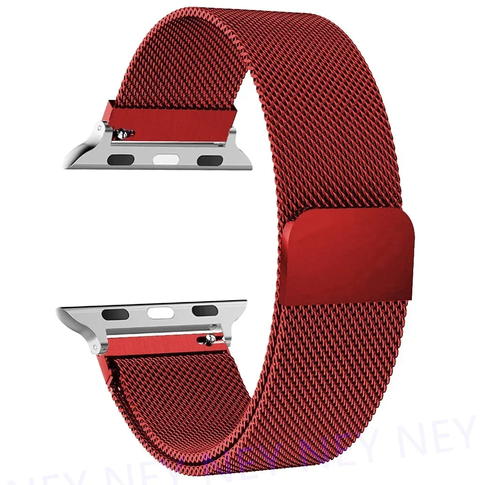 Milanese Loop for Apple Watch band Ultra 3 49mm 45mm 44mm 41mm 40mm 46mm metal band Apple Watch band Series 11 10 9 8 7 6 5 4
