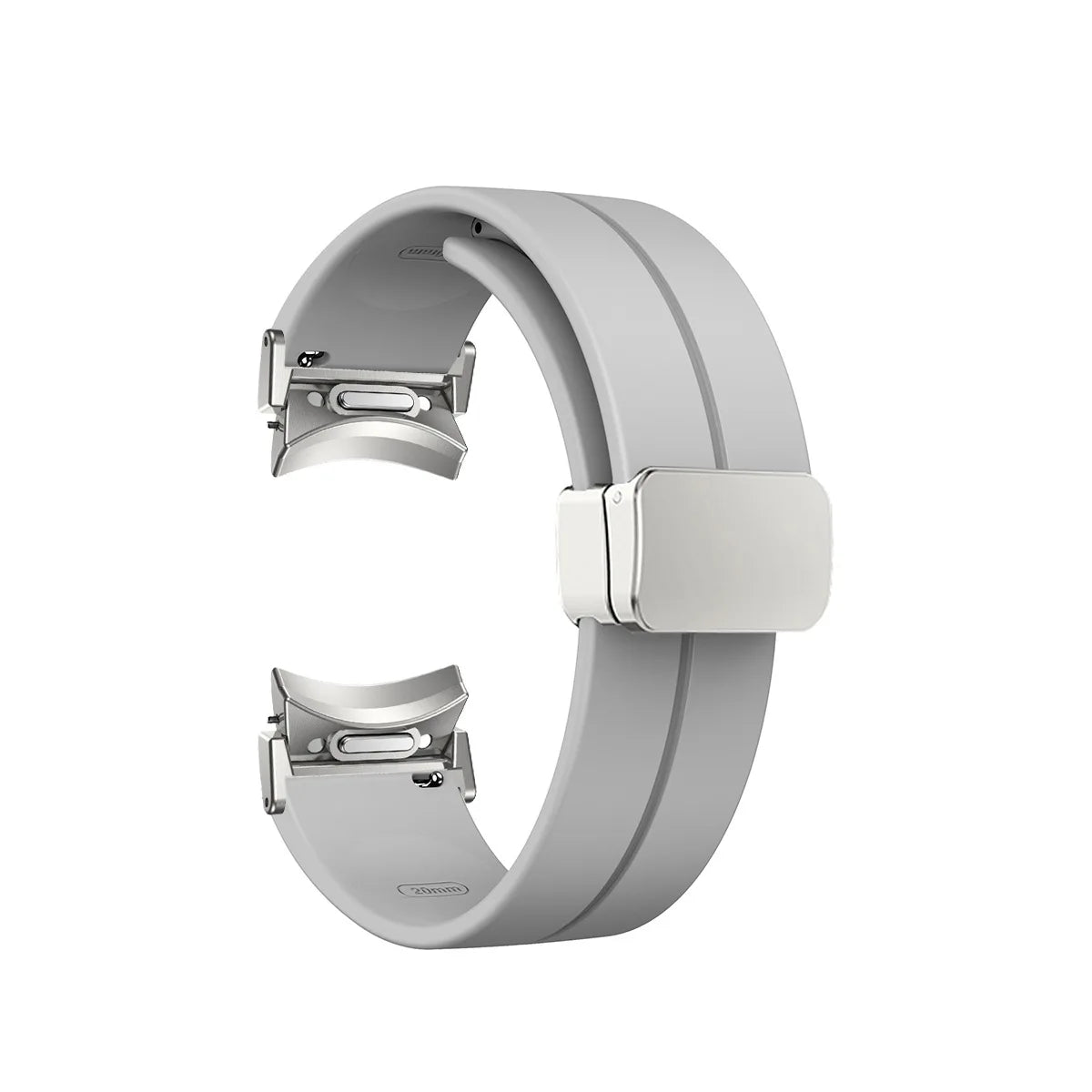 Magnetic Silicone Strap For Samsung Watch 7 6 5 4 40mm 44mm Sport Watchband For Galaxy Watch 5Pro 4 6Classic 47mm 43mm 42mm 46mm