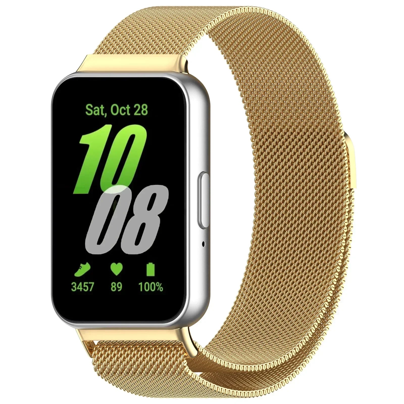 Magnetic Sport Loop Strap for Samsung Galaxy Fit 3 R390 Smart watch Belt Metal Bracelet Wristband for Galaxy Fit 3 Band Correa
