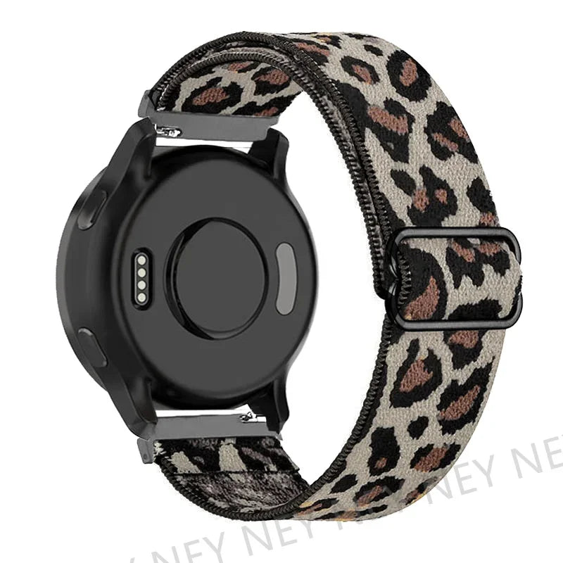 Elastic Shiny strap For Samsung Galaxy Watch 7/6/5/pro/3/4/Active 2 20mm/22mm Bohemian Pride bracelet Huawei GT 5-4-3-2-e band