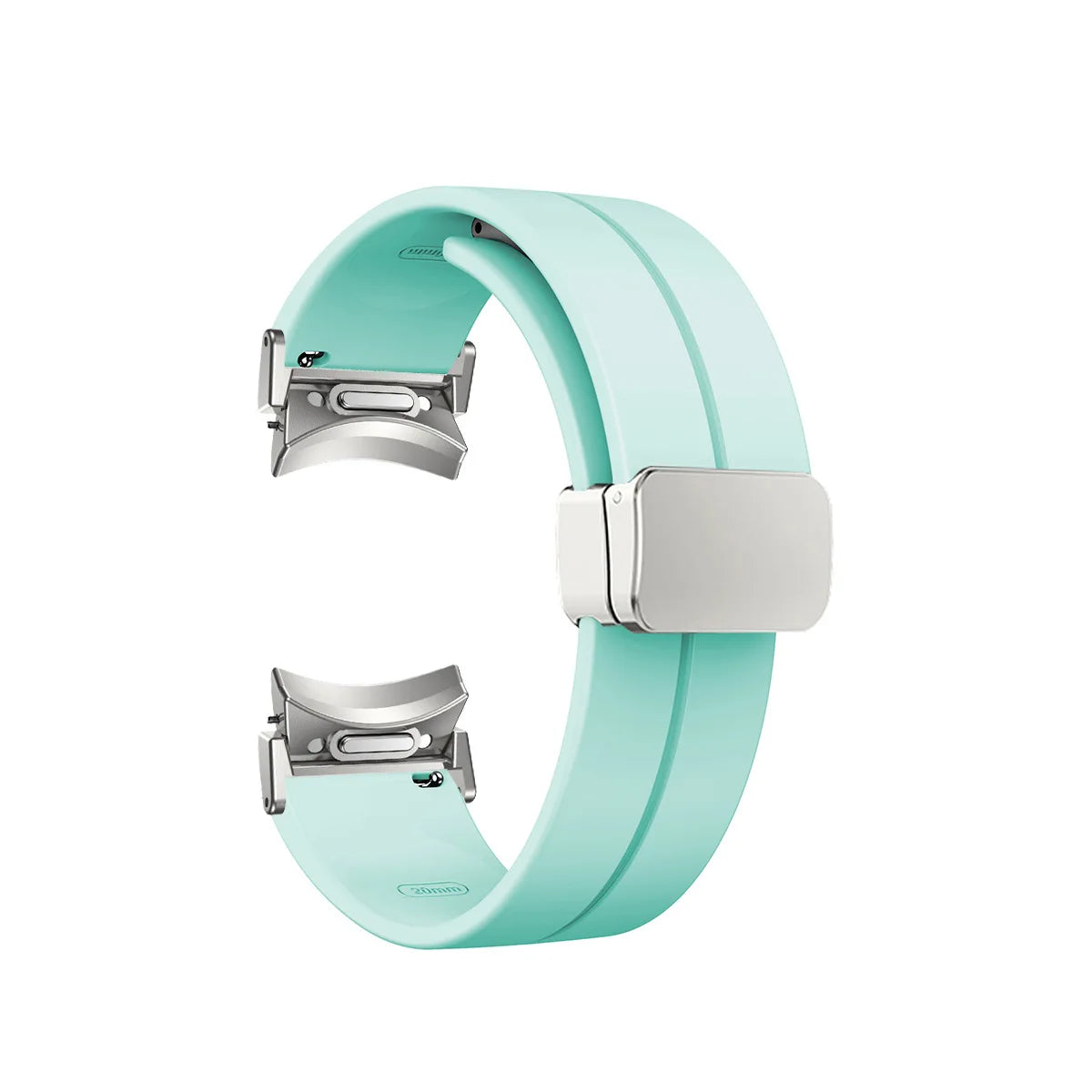 Magnetic Silicone Strap For Samsung Watch 7 6 5 4 40mm 44mm Sport Watchband For Galaxy Watch 5Pro 4 6Classic 47mm 43mm 42mm 46mm