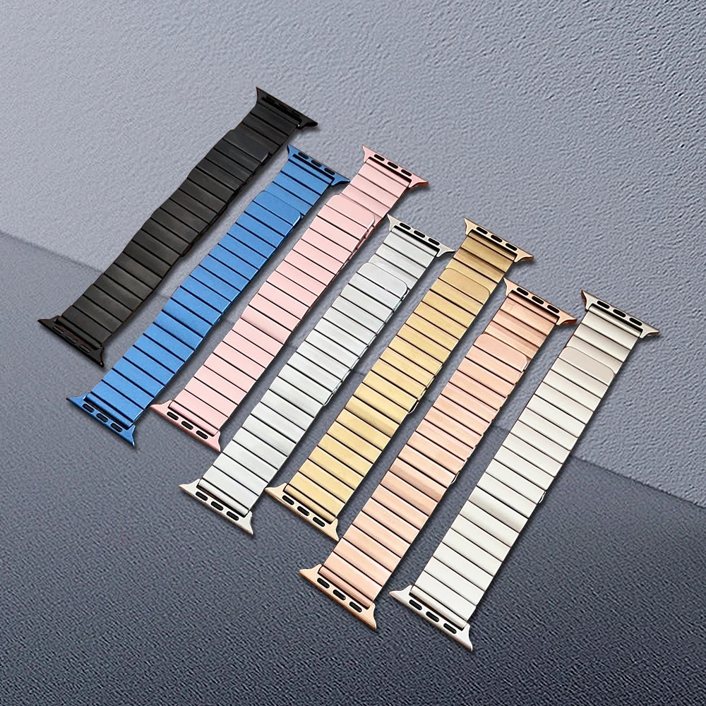 Stainless steel band for Apple Watch band 49mm 45mm 41mm 44mm 40mm 42mm 38mm metal bands Apple Watch Ultra 11 10 9 4 5 SE 6 7 8