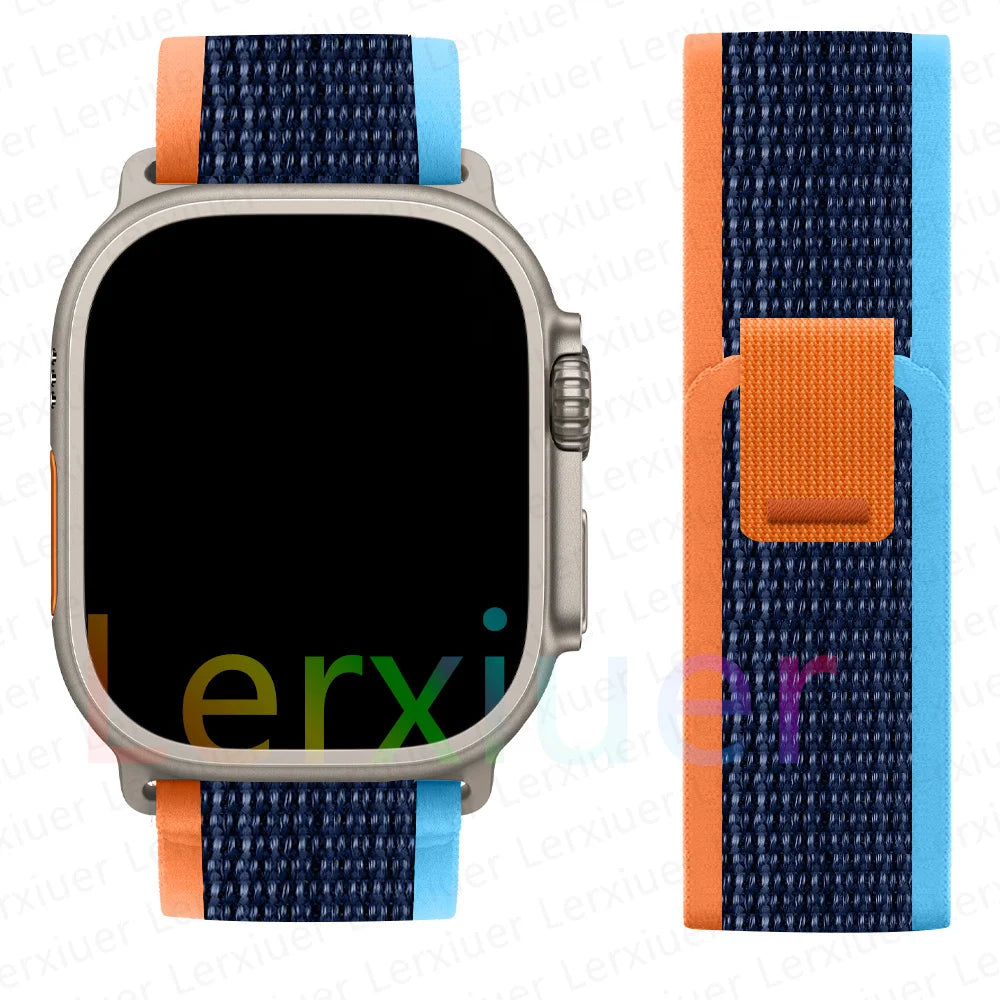 Trail loop band for Apple Watch Ultra 2 band 49mm 44mm 45mm 40mm 41mm 46mm 42mm 45mm 44mm band Apple Watch Series 10 SE 9 8 7 6 5