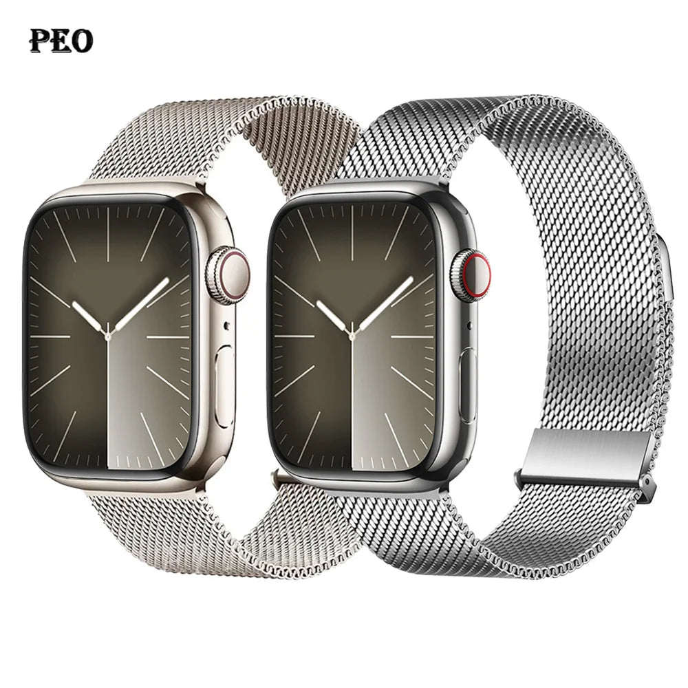 Milanese band For Apple Watch Ultra 2 49mm 46mm 45mm 41mm 38mm 42mm 44mm 40mm band For Apple Watch Series 10 5 SE 7 9 3 6 8 band