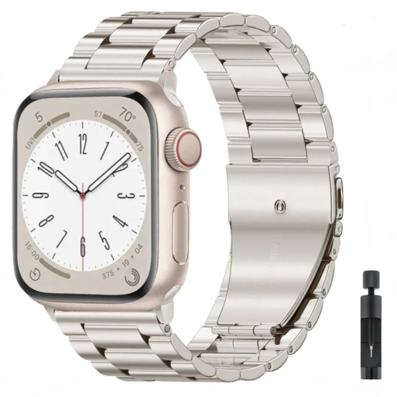 Metal band For Apple Watch 11 10 42mm 46mm Stainless steel Apple Watch Ultra 3 2 1 49mm 9 8 7 6 5 4 3 SE 3 45mm 41mm 44mm 40mm 38mm Belt