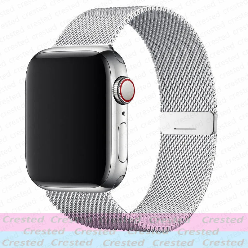 Magnetic band For Apple Watch band 44mm 40mm 45mm 46mm 49mm 42mm 41mm 38mm belt band Apple Watch Series 10 9 3 6 7 8 SE Ultra 2