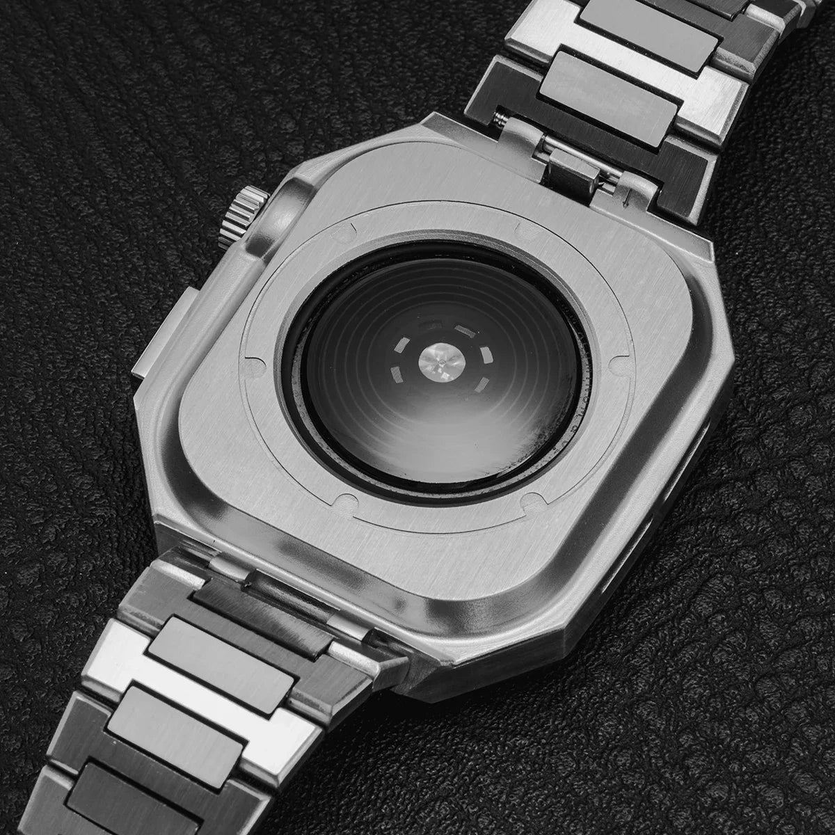 Luxury Stainless Steel Modification Mod Kit for Apple Watch 10 9 8 7 46mm 45mm 41mm metal Bezel Frame for Apple Watch Series 6 5 4 SE