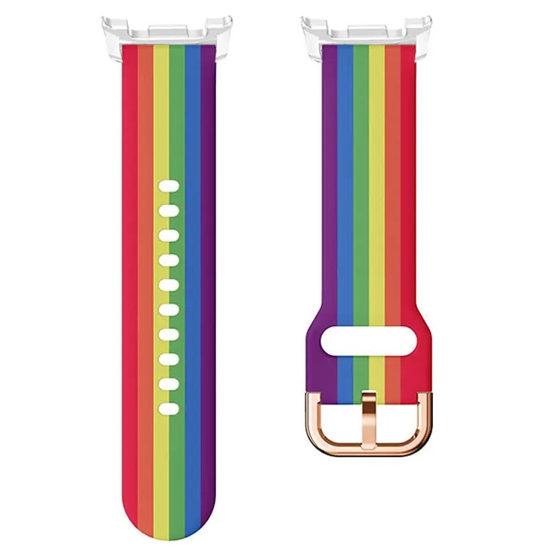 Printing Silicone Strap For Samsung Watch 8 Band Galaxy Watch 8 Classic Watchband Replacement No Gap Galaxy Watch 8 Correa