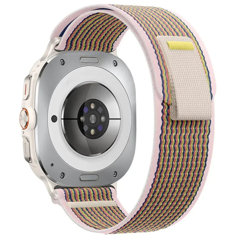 Trail Loop Strap for Samsung Galaxy Watch 7 Ultra 47mm No Gaps Band Nylon Bracelet Wristband for Samsung Watch Ultra 47mm Belt