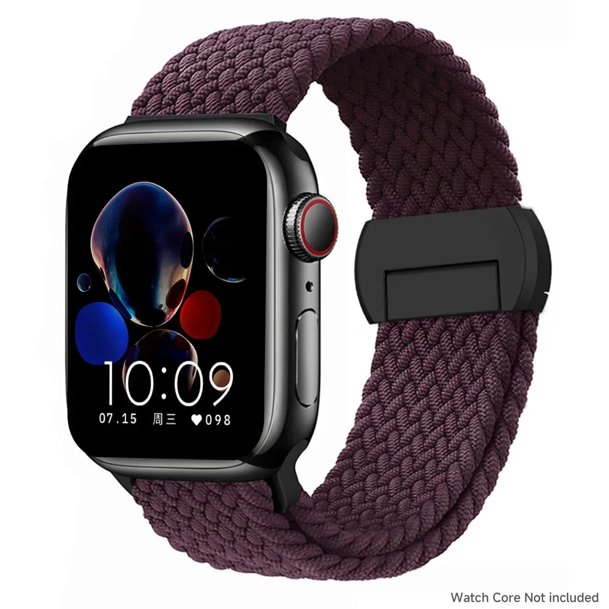 Braided band For Apple Watch band 44mm 40mm 45mm 49mm 41mm 38mm buckle band Apple Watch Series SE 10 9 8 7 6 Ultra 2 Magnetic Band