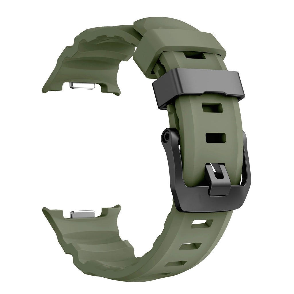 Trail Silicone Band for Samsung Galaxy Watch 8 Strap 44mm 40mm No Gaps Bracelet for Galaxy Watch 8 Classic 46mm Sport Wristband