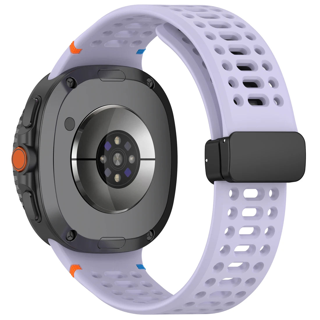 Air Hole Strap for Samsung Galaxy Watch 8 40mm 44mm Silicone Magnetic Buckle Wristband for Galaxy Watch 8 Classic Accessories