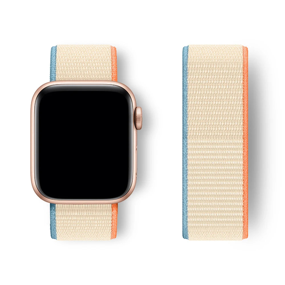 band For Apple Watch 11 band 10 8 9 7 6 5 SE Ultra 3 49mm 46mm Apple Watch 44mm 42mm 45mm 41mm 40mm Sport Loop band Correa wristband
