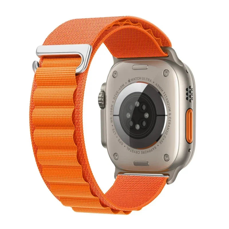 Upgrade Alpine band For Apple Watch Ultra 3 2 49mm 11 10 9 8 7 46mm 42mm 45mm 41mm Nylon band Apple Watch 6 5 SE3 44mm 40mm Band