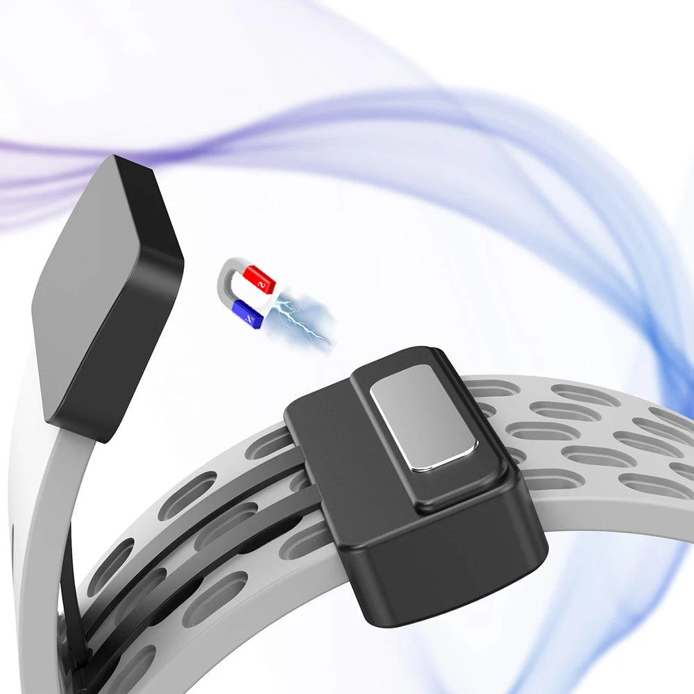 Silicone Strap for Samsung Galaxy Watch 8 40mm 44mm 8 Classic 46mm Magnetic Buckle Band Breathable Watchband No Gaps Bracelet