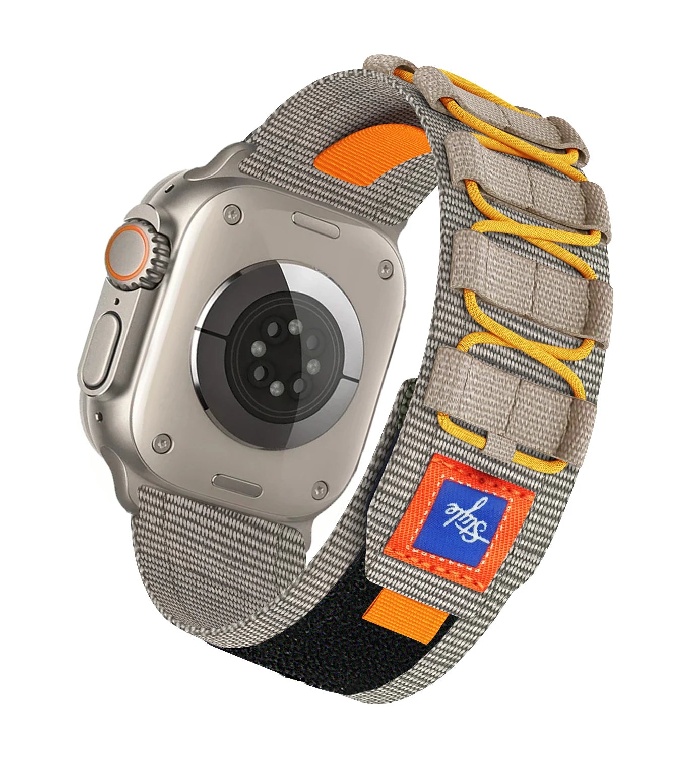 Nylon Five Loop band for Apple Watch Ultra 3 2 1 49mm Wristband for 11 10 9 8 7 6 5 4 SE3 46mm 45mm 44mm 42mm 41mm 40mm Correa