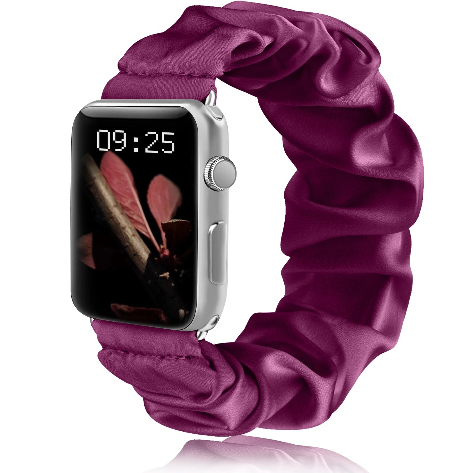 For Apple Watch band Series 8 7 SE 6 5 Ulta 49mm Elastic Scrunchie band for Apple Watch 44mm 40mm 38mm 42mm 41mm 45mm band Belt