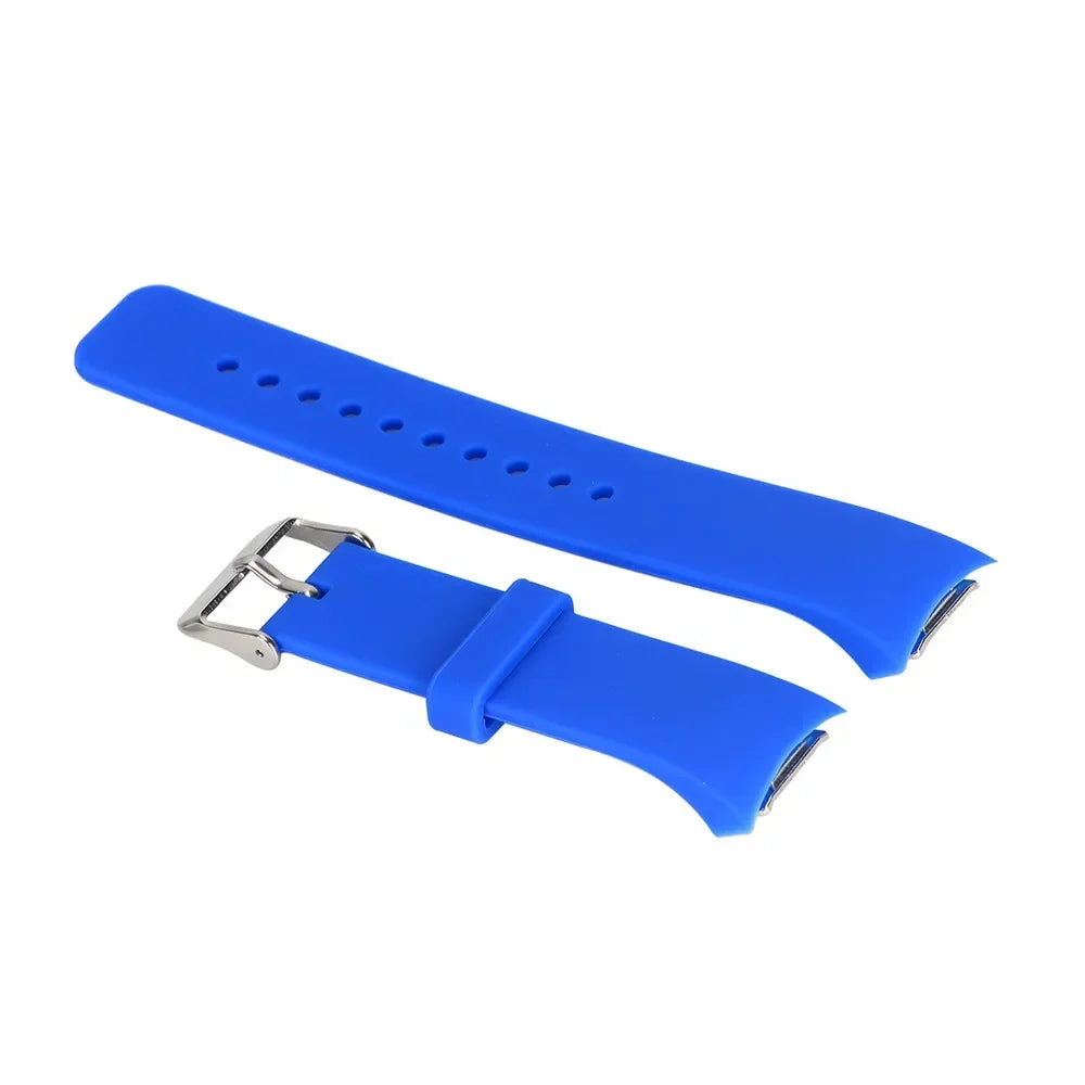 Silicone Watch Strap For Samsung Galaxy Gear S2 R720 Sport Smart Watch Replacement Bracelet For Gear S2 R720 Band