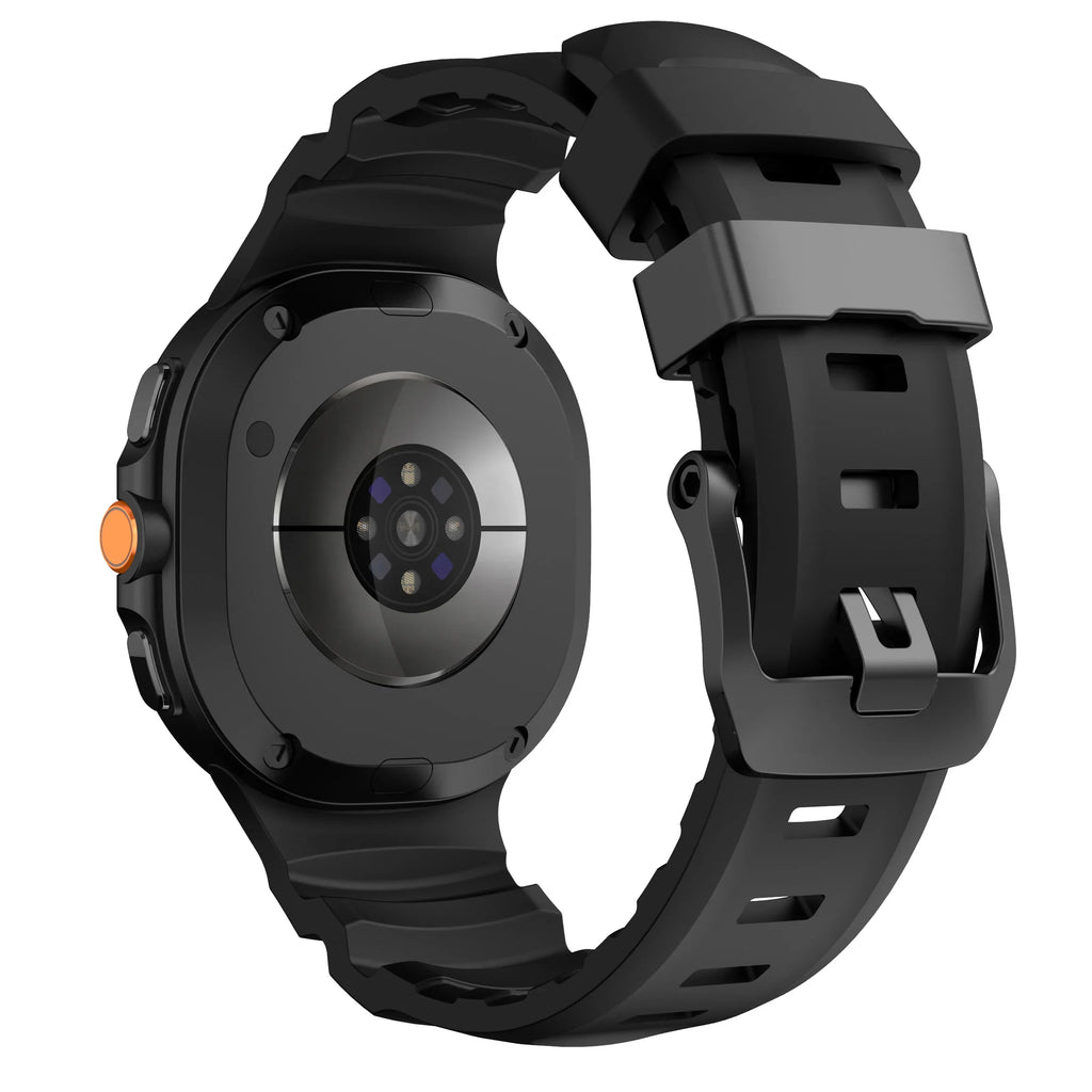 Trail Silicone Band for Samsung Galaxy Watch 8 Strap 44mm 40mm No Gaps Bracelet for Galaxy Watch 8 Classic 46mm Sport Wristband