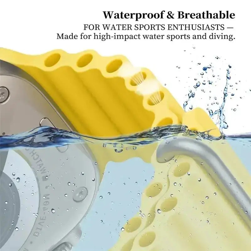 Ocean band for Apple Watch Ultra 3 2 49mm 46mm 45mm 44mm 42mm 40mm 41mm band correa Apple Watch Series 11 10 9 7 8 5 6 SE Sport band