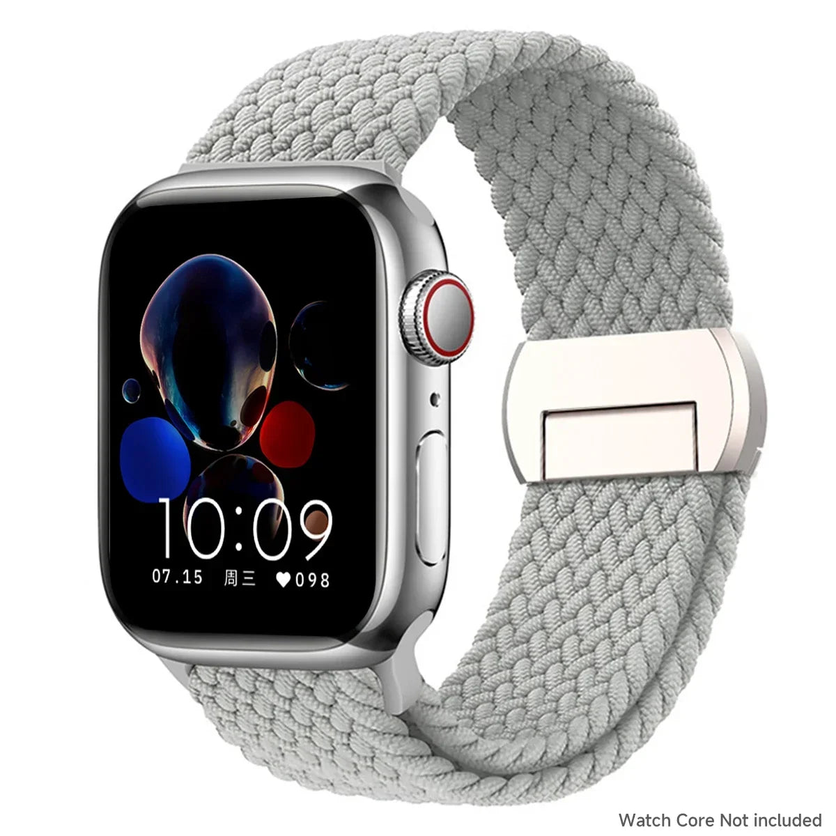 Braided band For Apple Watch band 44mm 40mm 45mm 49mm 41mm 38mm buckle band Apple Watch Series SE 10 9 8 7 6 Ultra 2 Magnetic Band