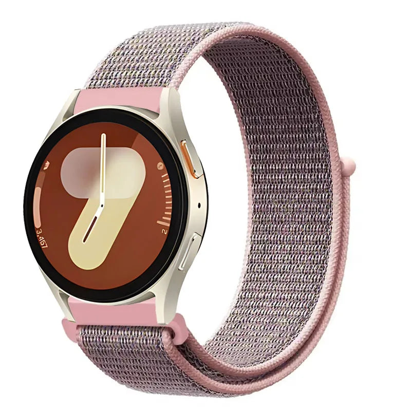 20mm 22mm Nylon Strap for Samsung Galaxy Watch 7/6/5/4 Huawei Watch 5/GT5/4/3 Pro 46mm Breathable Band for Garmin 970 965 955 55