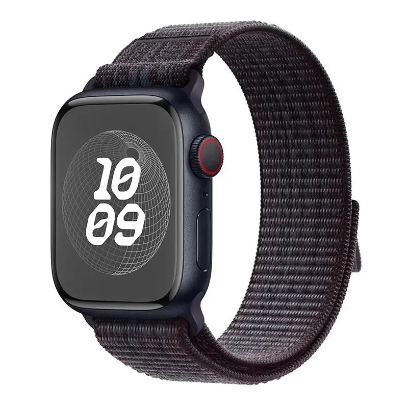 Sport Loop band for Apple Watch band Ultra 2 49mm 45mm 41mm 38mm 44mm Nylon band Apple Watch Series 10 9 8 7 6 5 4 SE 46mm 42mm