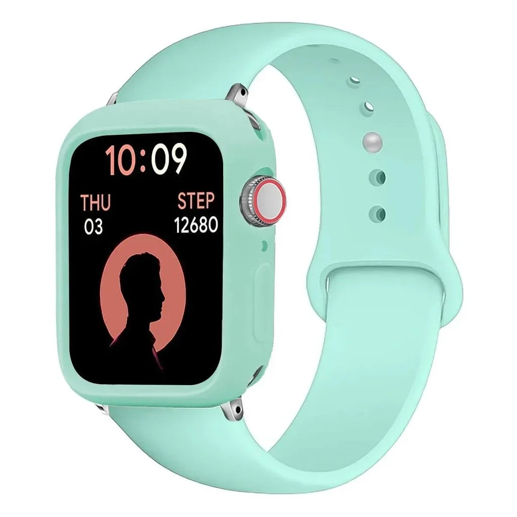 TPU Case+band Screen Protectors for Apple Watch 38mm 40mm 41mm 42mm 44mm 45mm 49mm Apple Watch Series 11 10 9 8 7 6 5 4 Ultra SE
