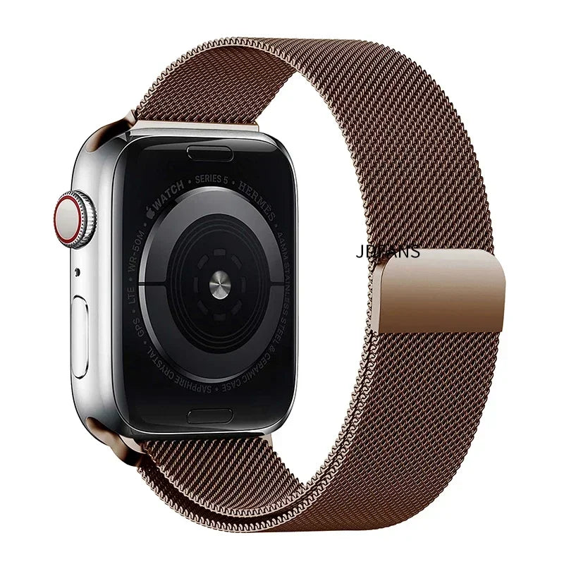 Milanese Loop for Apple Watch band 10 46mm 45mm 44mm 40mm 41mm 42mm 38mm 44mm band Ultra 2 49mm Apple Watch Series 9 8 7 6 SE 5 4 3