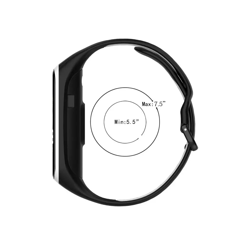 Soft Double Color Wristband Replacement Bracelet Strap Silicone For Samsung Galaxy Fit 2 SM-R220